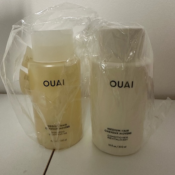 OUAI Hair Ouai Medium Shampoo Conditioner Set Free From Sulfates Oz